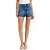Short Jeans Lança Perfume Hot Pants Ve25 Azul Feminino - Imagem 1