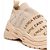 Tênis Easy Lança Perfume Knit Brilho Ve25 Off White Feminino - Imagem 4