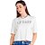 Camiseta Easy Lança Perfume Paetê Ve25 Off White Feminino - Imagem 1