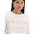Camiseta Easy Lança Perfume Aplica Ve25 Off White Feminino - Imagem 3