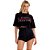 Camiseta Cropped Lança Perfume Ve25 Preto Feminino - Imagem 4