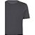 Camiseta Individual Moda Comfort In24 Cinza Escuro Masculino - Imagem 3
