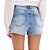 Short Jeans Lança Perfume Grandfather Sh Ve25 Azul Feminino - Imagem 2