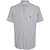 Camisa Dudalina Comfort Listrada Ve25 Cinza Claro Masculino - Imagem 1