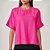 Blusa Colcci Loose Ve25 Rosa Madam Feminino - Imagem 1