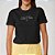 Camiseta Colcci Sun and Sea Pr25 Preto Feminino - Imagem 1