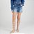 Short Jeans Lança Perfume Relaxed High Ve25 Azul Feminino - Imagem 1