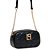 Bolsa Crossbody Lança Perfume Matelasse Ve25 Preto Feminino - Imagem 1
