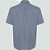 Camisa Slim Dudalina Slub Listrada Ve25 Azul Médio Masculino - Imagem 2