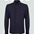 Camisa Slim Dudalina Xadrez Stretch Ve25 Azul Masculino - Imagem 1