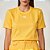Camiseta Colcci Comfort Ve25 Amarelo Macao Feminino - Imagem 1