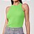 Regata Canelada Colcci Slim Ve25 Verde Iguana Feminino - Imagem 1