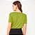 Camiseta Colcci Slim V Pr25 Verde Grenoble Feminino - Imagem 2