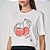 Camiseta Colcci Boy Ve25 Off White Feminino - Imagem 1
