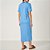 Vestido Colcci T-shirt Dress Ve25 Azul Atomic Blue Feminino - Imagem 2