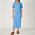 Vestido Colcci T-shirt Dress Ve25 Azul Atomic Blue Feminino - Imagem 1
