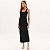 Vestido Super Midi Lança Perfume Less Ve25 Preto Feminino - Imagem 1