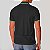 Camisa Polo Colcci 2 Lines Ve25 Preto Masculino - Imagem 2