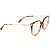 Armação Calvin Klein Jeans 22612 232 Marrom Feminino - Imagem 2