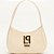 Bolsa Shoulder Lança Perfume Frequencia Ve25 Bege Feminino - Imagem 1