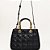 Bolsa Tote Lança Perfume Matelasse Ve25 Preto Feminino - Imagem 2