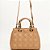 Bolsa Tote Lança Perfume Matelasse Ve25 Bege Feminino - Imagem 2