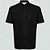 Camisa Dudalina Comfort Tricoline Lisa Ve25 Preto Masculino - Imagem 1