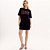 Vestido Lança Perfume T Dress Ve25 Preto Feminino - Imagem 1