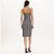Vestido Curto Easy Lança Perfume Alça Ve25 Preto Feminino - Imagem 2