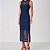 Vestido Colcci Tule Pr25 Azul Darkness Feminino - Imagem 1