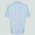 Camisa Dudalina Comfort Tricoline Lisa Ve25 Azul Masculino - Imagem 2