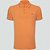 Camisa Polo Dudalina Frisos Degradê Ve25 Laranja Masculino - Imagem 1