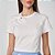 Camiseta Colcci Detail Ve25 Off White Feminino - Imagem 1