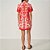 Vestido Colcci Estampado Ve25 Vermelho Feminino - Imagem 2