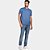 Camiseta Aramis Eco Lisa Ve25 Azul Royal Masculino - Imagem 3