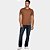 Camiseta Aramis Basic Ve25 Marrom Cacau Masculino - Imagem 3