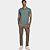 Camisa Polo Aramis Piquet Basic Ve25 Verde Agua Masculino - Imagem 3
