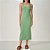 Vestido Colcci Slim Jacquard Ve25 Verde Veggir Feminino - Imagem 1