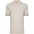 Camisa Polo Individual Linho Slim In24 Bege Claro Masculino - Imagem 1