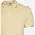 Camisa Polo John John 2 Lines Ve25 Amarelo Masculino - Imagem 3