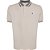 Camisa Polo Individual Piquet Lista Ve25 Off White Masculino - Imagem 3