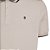 Camisa Polo Individual Piquet Lista Ve25 Off White Masculino - Imagem 4