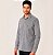 Camisa Dudalina Slim Fio Tinto Vichy Preto Masculino - Imagem 1