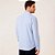 Camisa Dudalina Slim Fio Tinto Vichy Azul Masculino - Imagem 2