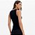 Regata Canelada Lança Perfume Aplicação Ou25 Preto Feminino - Imagem 2