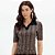 Blusa Lança Perfume Polo Signature Ou25 Marrom Feminino - Imagem 1