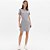 Vestido Curto Easy Lança Perfume Ou25 Cinza Feminino - Imagem 1