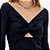 Vestido Curto Easy Lança Perfume Ombro Ou25 Preto Feminino - Imagem 3
