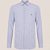 Camisa Dudalina Milano Listrada Ou25 Azul Masculino - Imagem 1