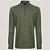 Camisa Dudalina Slim Tricoline Lisa Ou25 Verde Masculino - Imagem 1